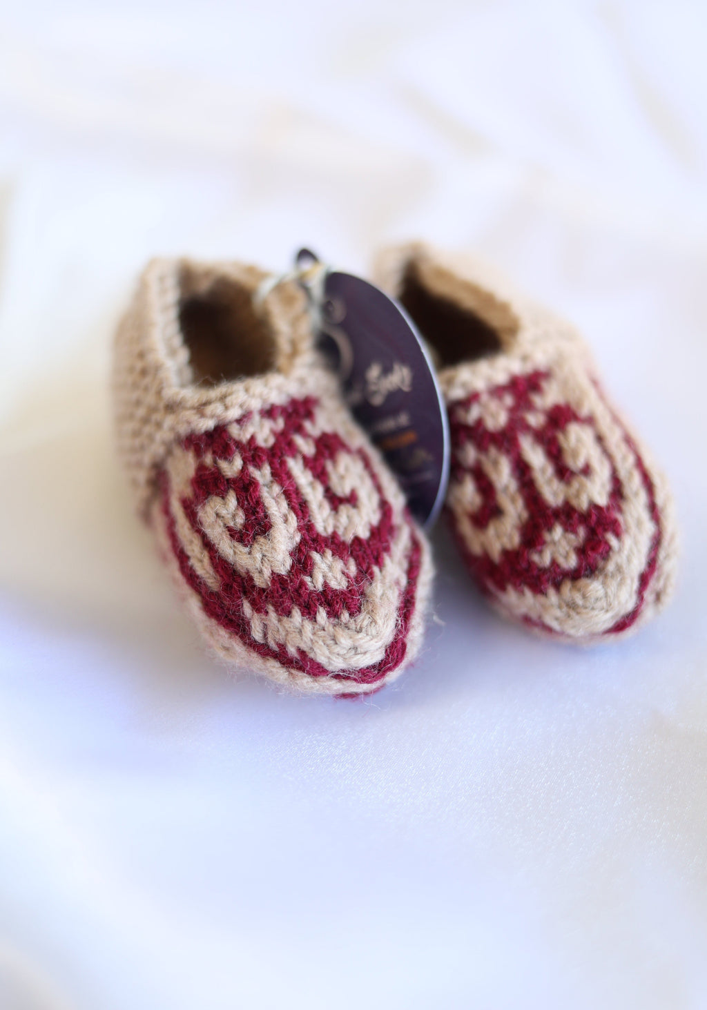 Knit Baby Socks - colors vary